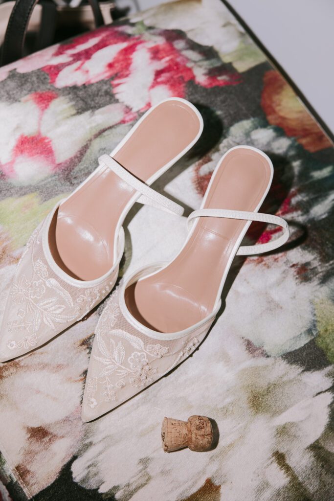 Wedding shoes.